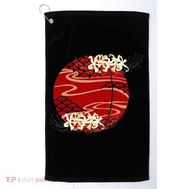Japanese Spider Lily Golf Towel