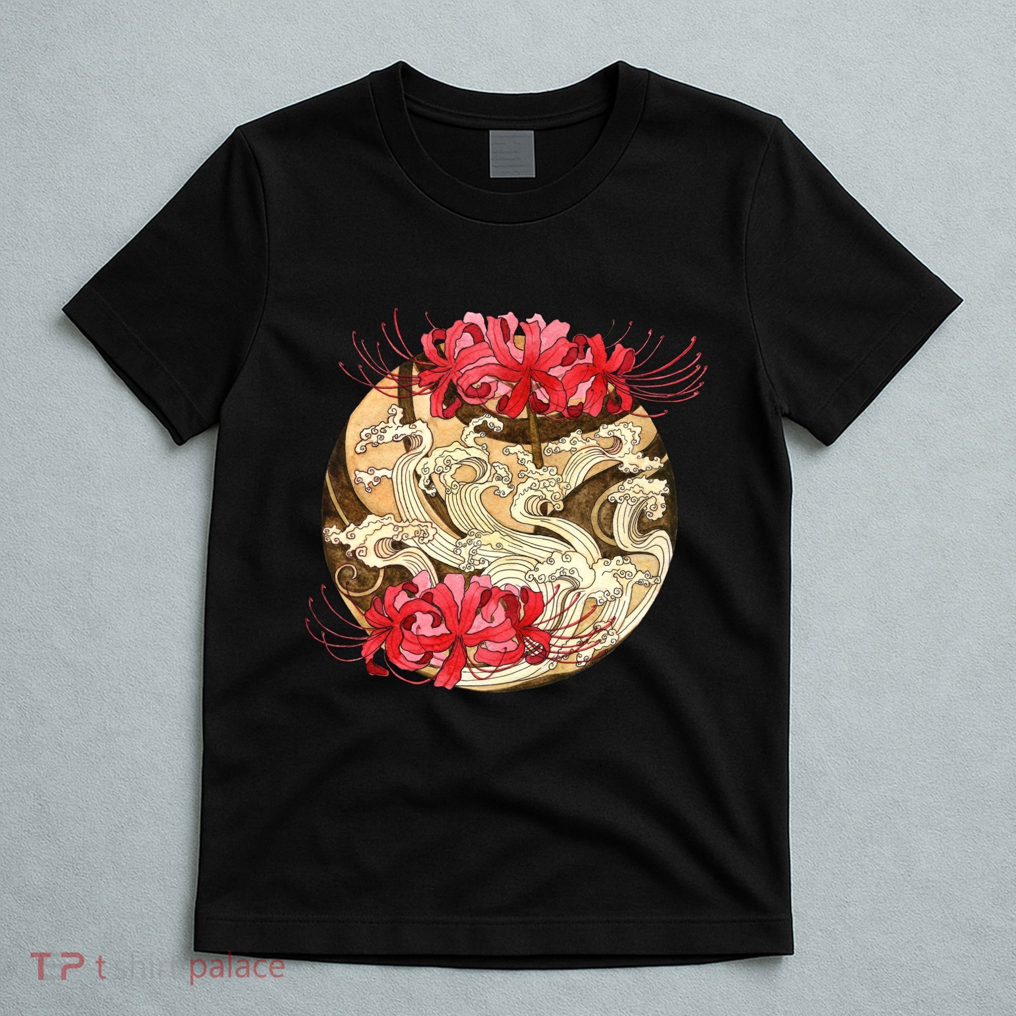 Japanese Spider Lily Watercolor T-Shirt