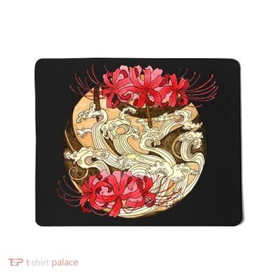 Japanese Spider Lily Watercolor Mousepad