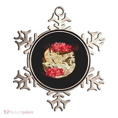 Japanese Spider Lily Watercolor Ornament