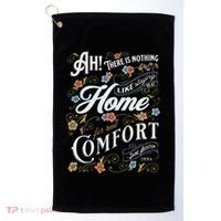 Jane Austen Quote Emma Golf Towel thumb 0