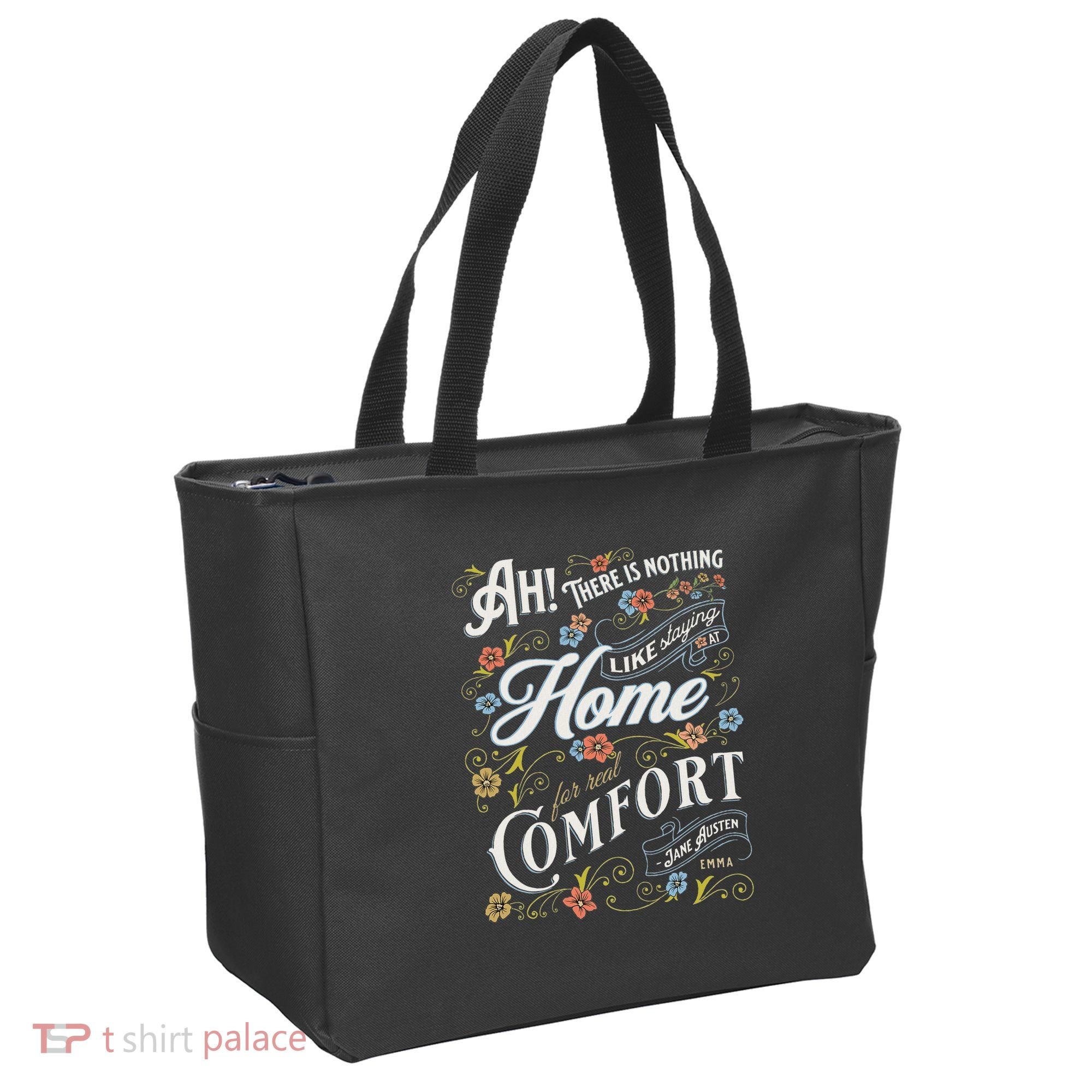 Jane Austen Quote Emma Tote Bag