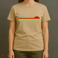 Juneau Alaska Retro Sunset T-Shirt thumb 4