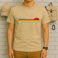 Juneau Alaska Retro Sunset T-Shirt thumb 6