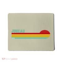 Juneau Alaska Retro Sunset Mousepad thumb 0
