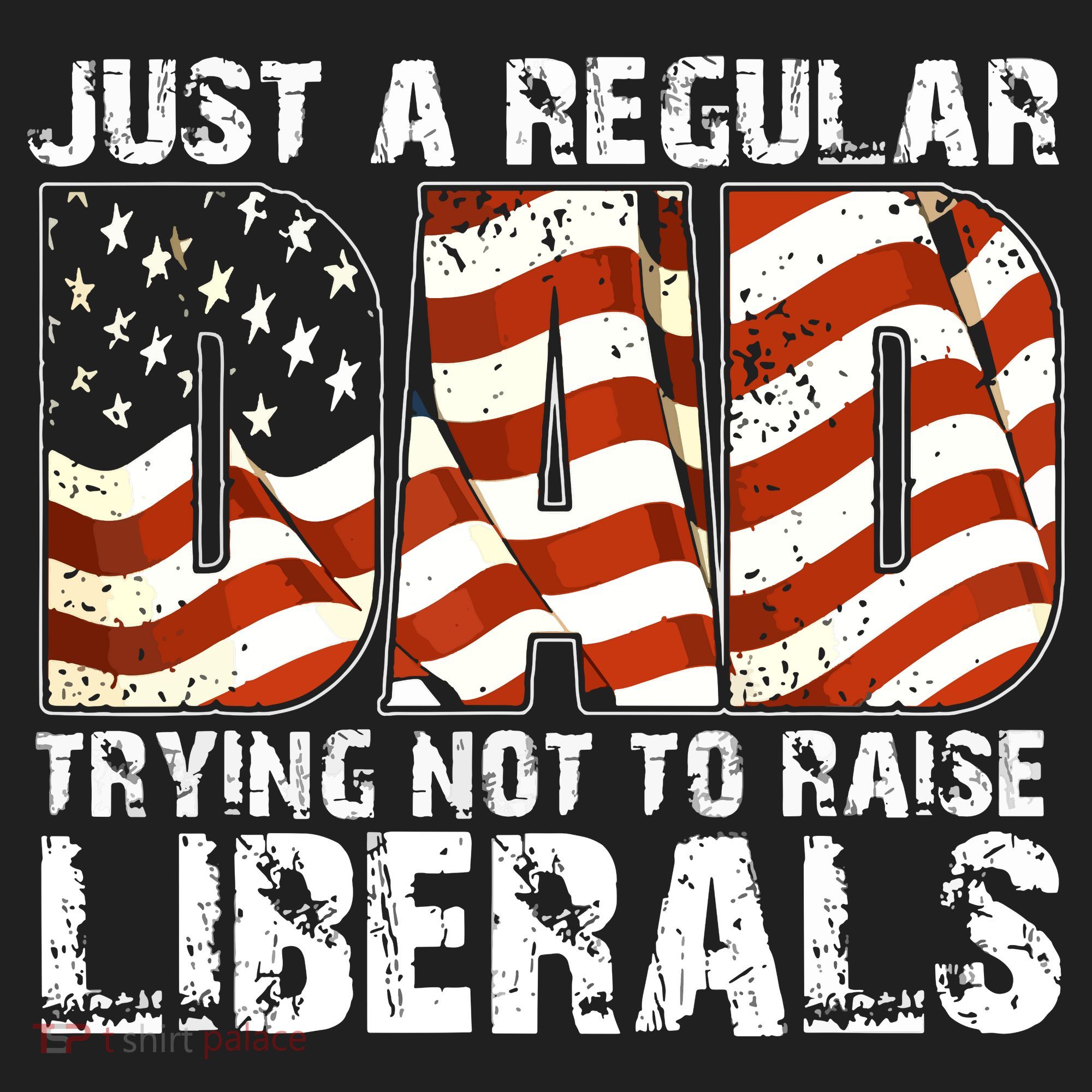 Just A Regular Dad Trying Not To Raise Liberals 4th July Son Tumbler