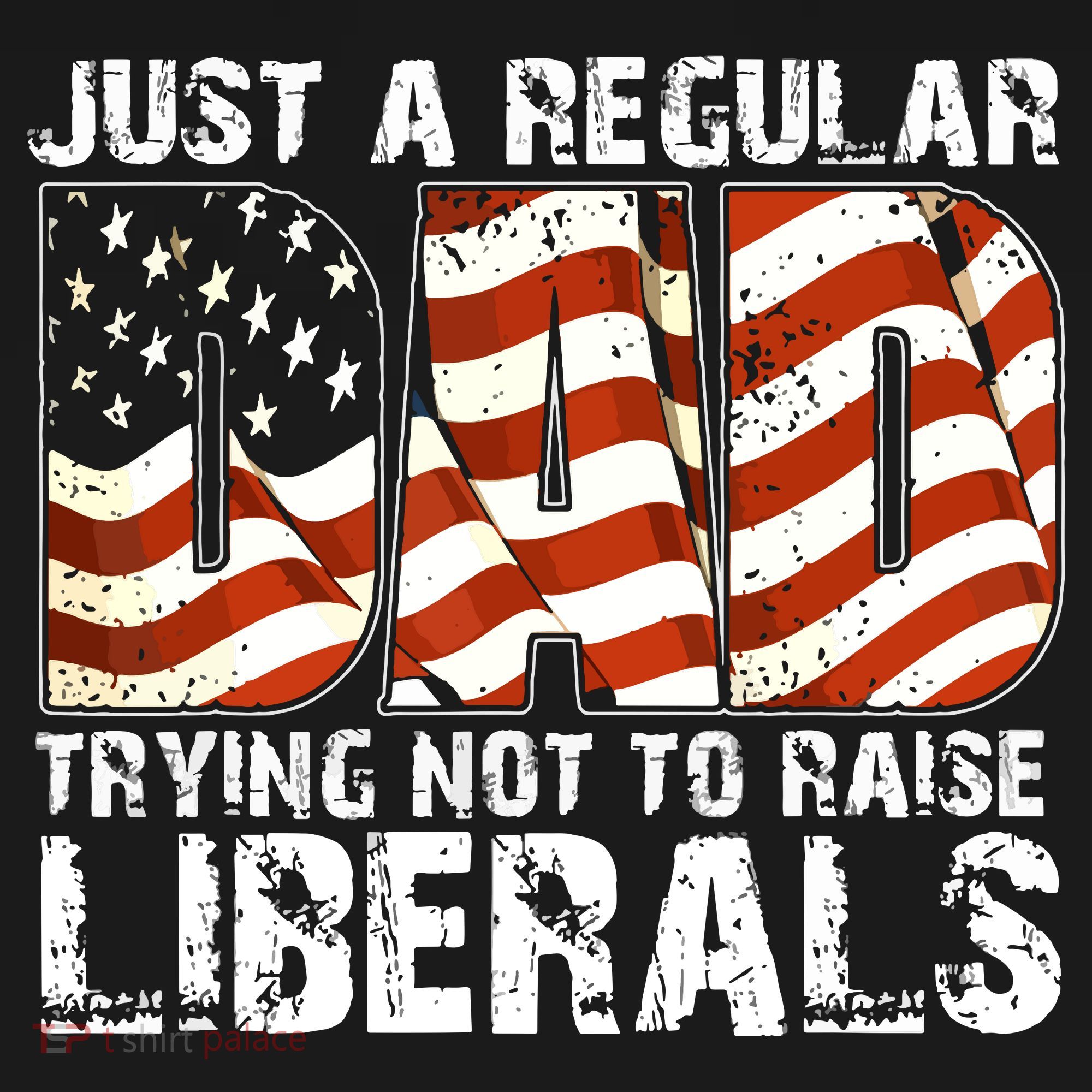 Just A Regular Dad Trying Not To Raise Liberals 4th July Son Ornament