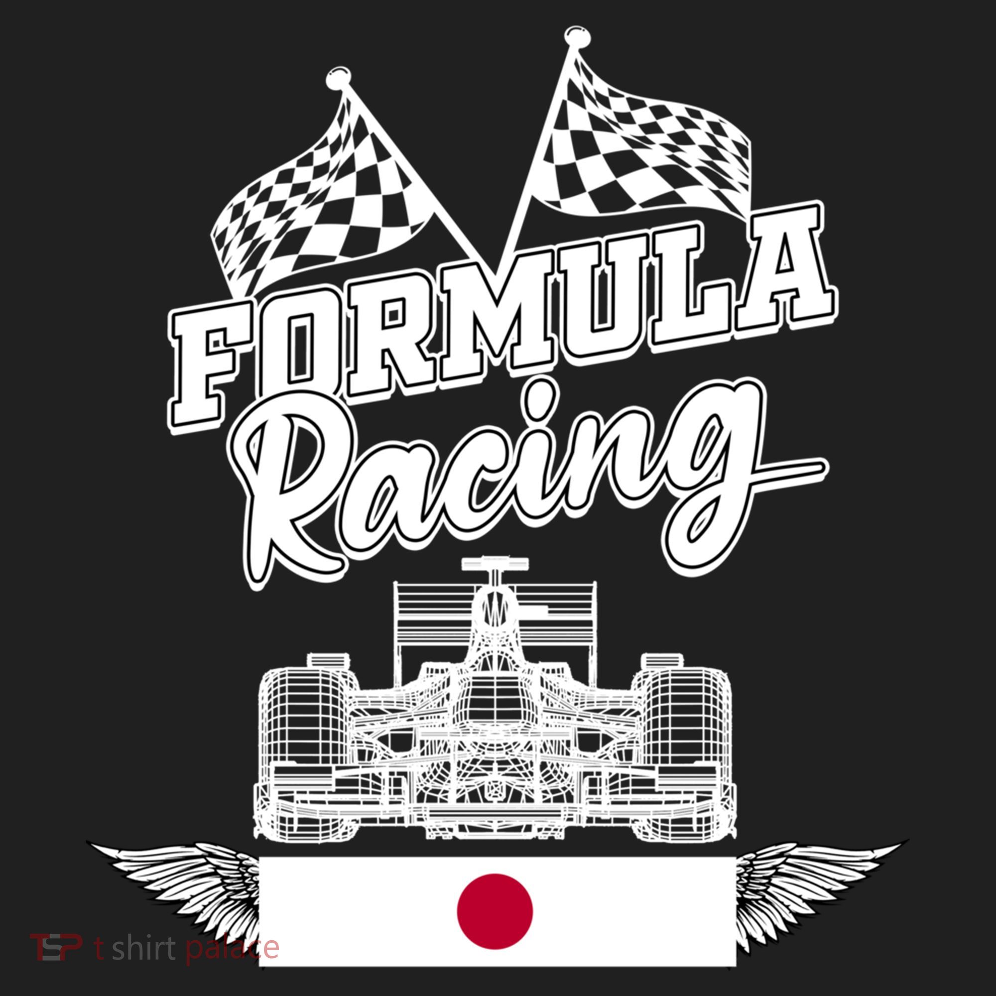 Japanese Auto Race Japan Flag Formula Racing Car Blueprint Great Gift Beanie