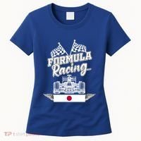 Japanese Auto Race Japan Flag Formula Racing Car Blueprint Great Gift Women's T-Shirt thumb 0