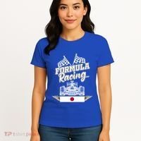 Japanese Auto Race Japan Flag Formula Racing Car Blueprint Great Gift Women's T-Shirt thumb 4