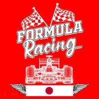 Japanese Auto Race Japan Flag Formula Racing Car Blueprint Great Gift Santa Hat thumb 1