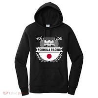 Japanese Auto Race Japan Flag Formula Racing Car Blueprint Gift Women's Hoodie thumb 0