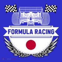 Japanese Auto Race Japan Flag Formula Racing Car Blueprint Gift Mousepad thumb 1