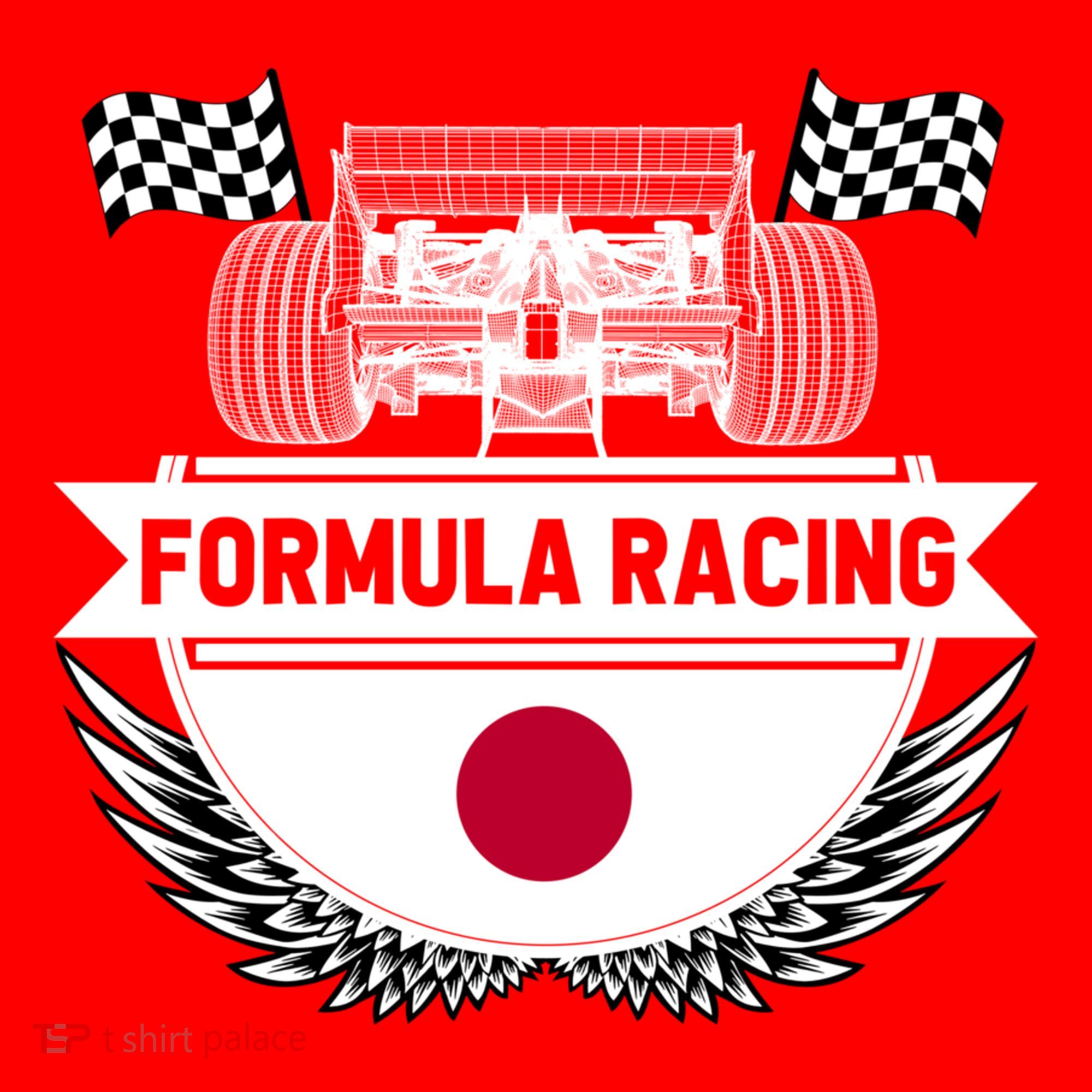 Japanese Auto Race Japan Flag Formula Racing Car Blueprint Gift Santa Hat