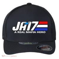 Ja17 A Real Mafia Hero Flexfit Unipanel Trucker Cap thumb 0