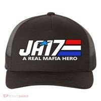 Ja17 A Real Mafia Hero Yupoong Adult 5-Panel Trucker Hat thumb 0