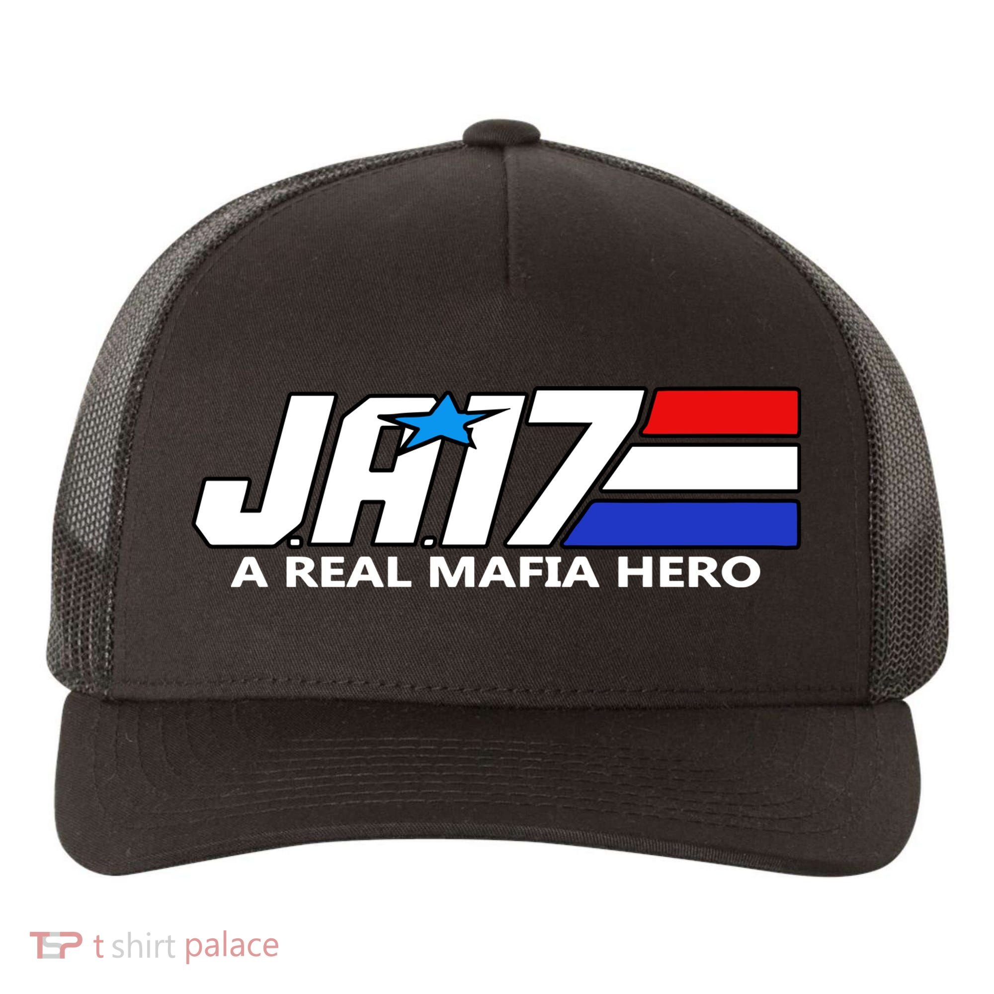 Ja17 A Real Mafia Hero Yupoong Adult 5-Panel Trucker Hat