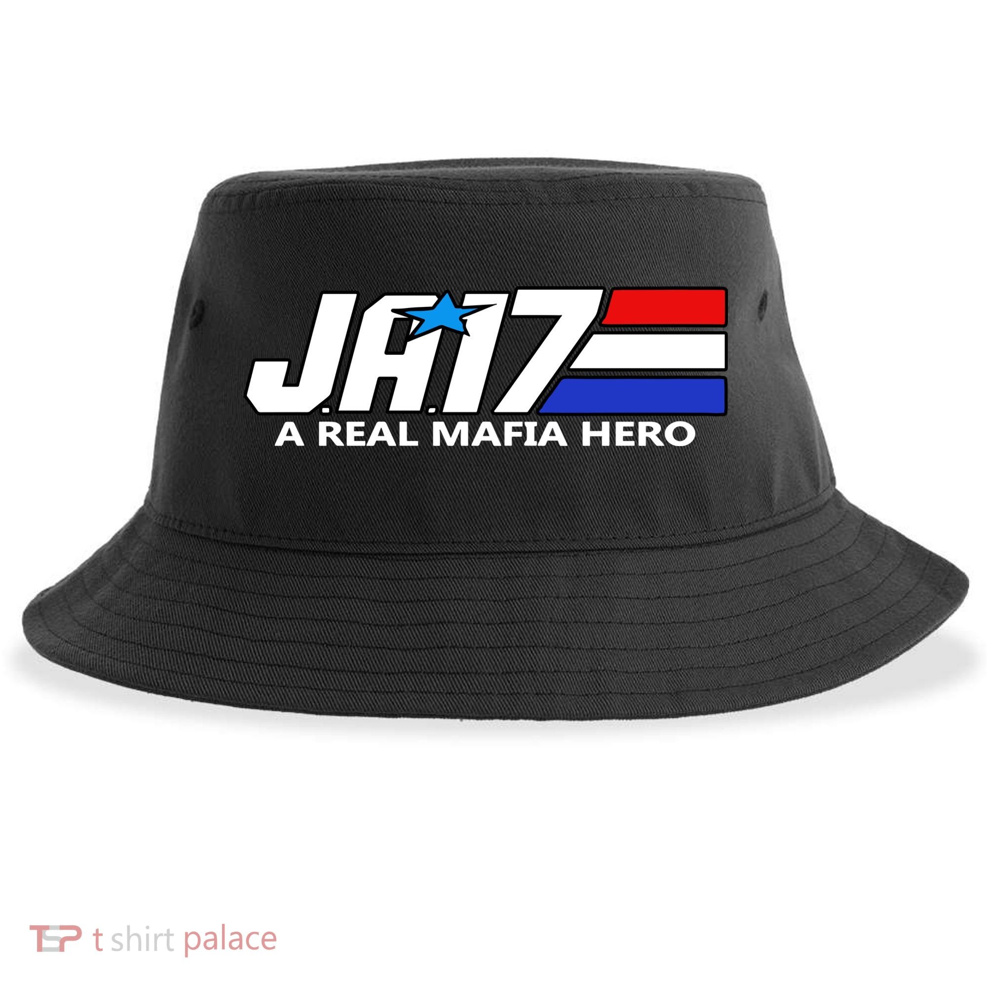 Ja17 A Real Mafia Hero Sustainable Bucket Hat