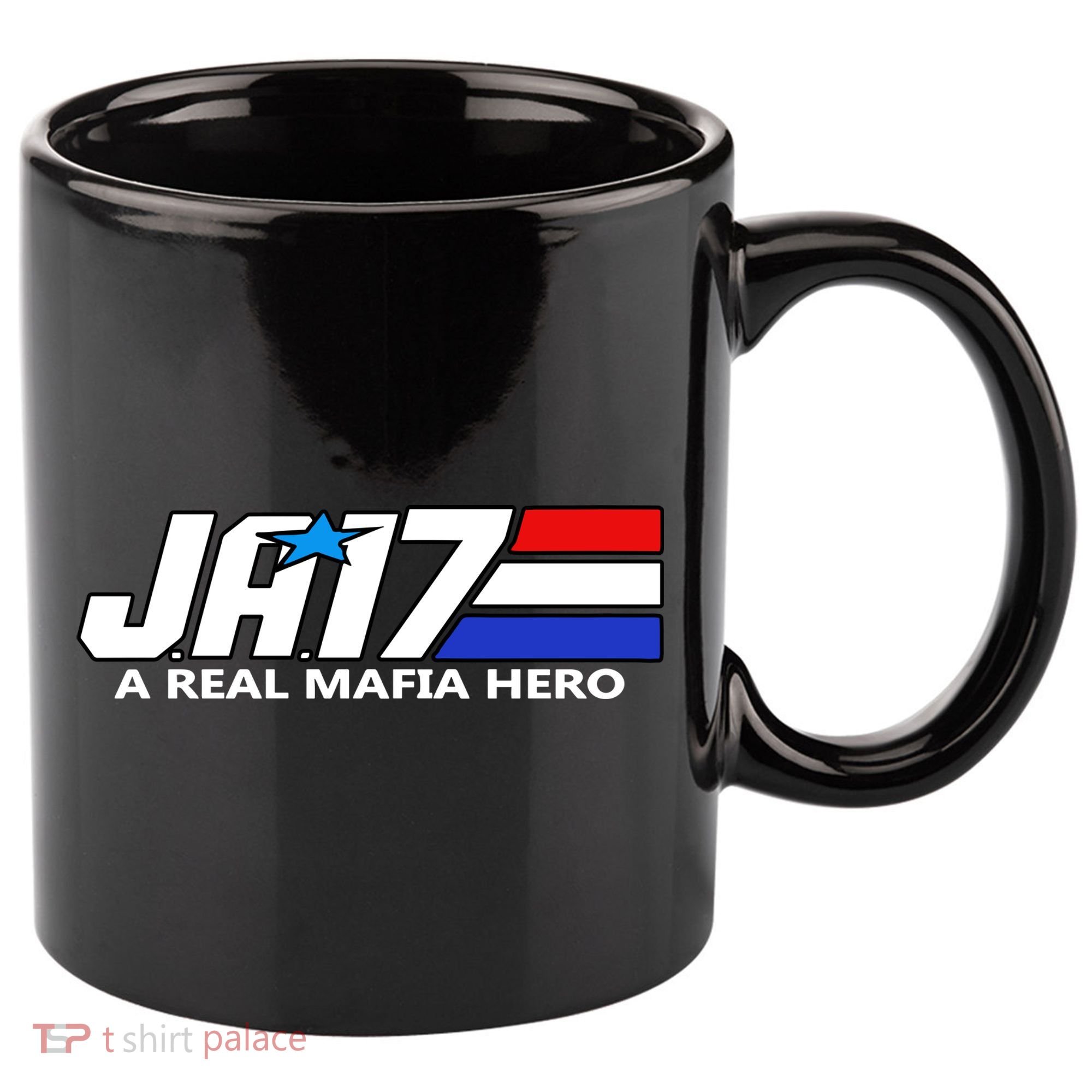 Ja17 A Real Mafia Hero 11oz C Handle Ceramic Mug