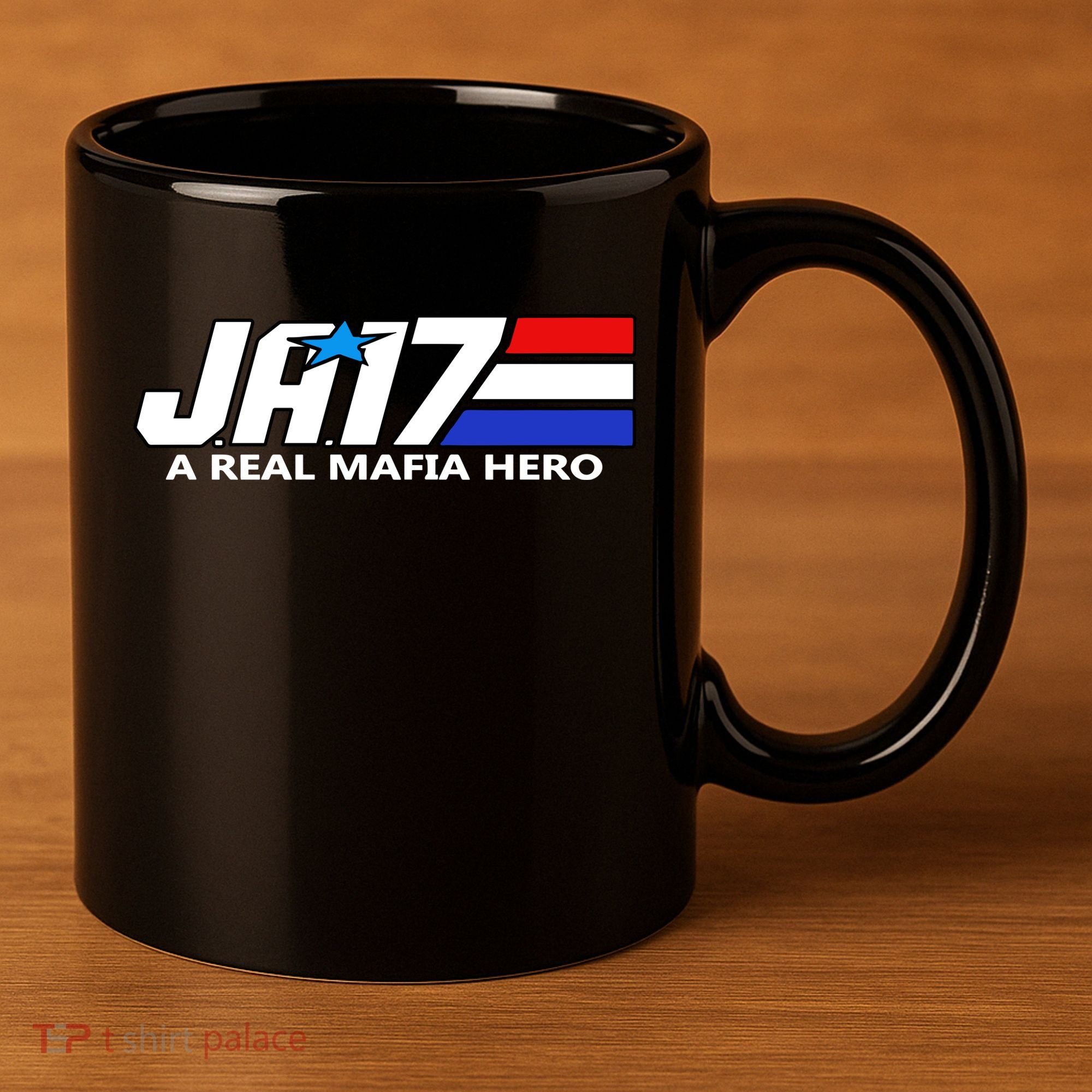 Ja17 A Real Mafia Hero 11oz C Handle Ceramic Mug