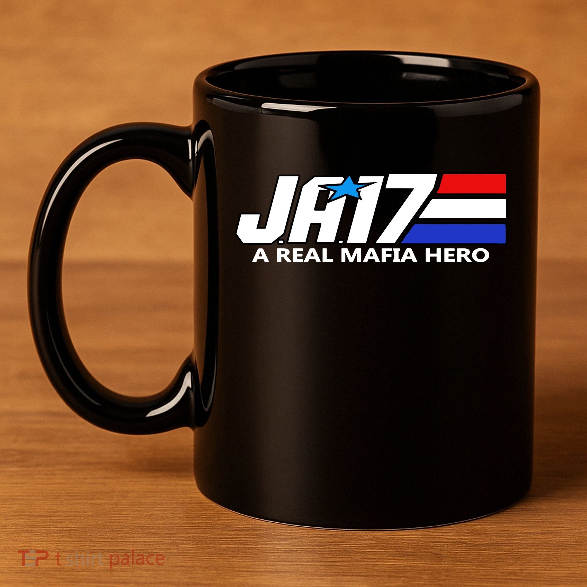 Ja17 A Real Mafia Hero 11oz C Handle Ceramic Mug