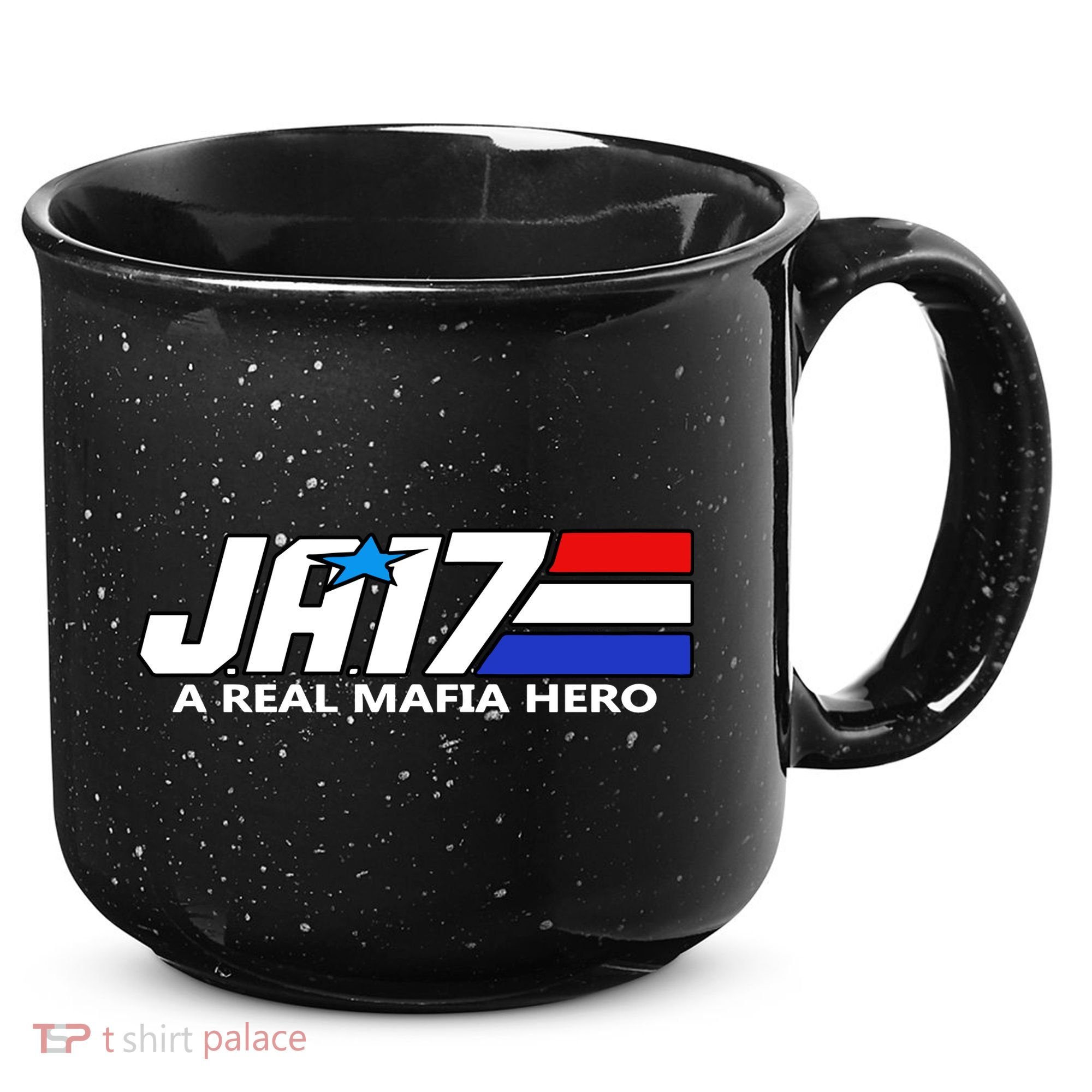 Ja17 A Real Mafia Hero 15oz Campfire Ceramic Mug