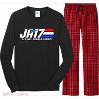 Ja17 A Real Mafia Hero Long Sleeve Pajama Set thumb 0