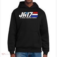 Ja17 A Real Mafia Hero District V.I.T. Heavyweight Hoodie thumb 0