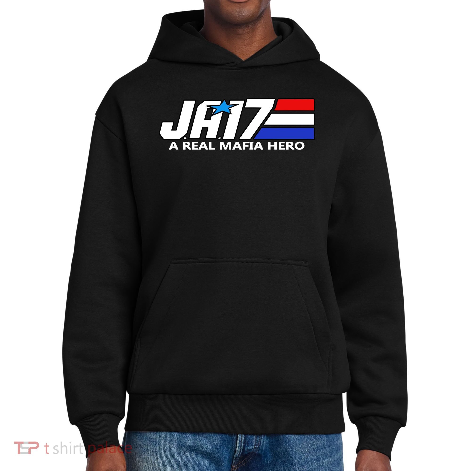 Ja17 A Real Mafia Hero District V.I.T. Heavyweight Hoodie
