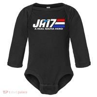Ja17 A Real Mafia Hero Baby Long Sleeve Bodysuit thumb 0