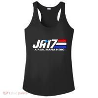 Ja17 A Real Mafia Hero Ladies PosiCharge Competitor Racerback Tank thumb 0