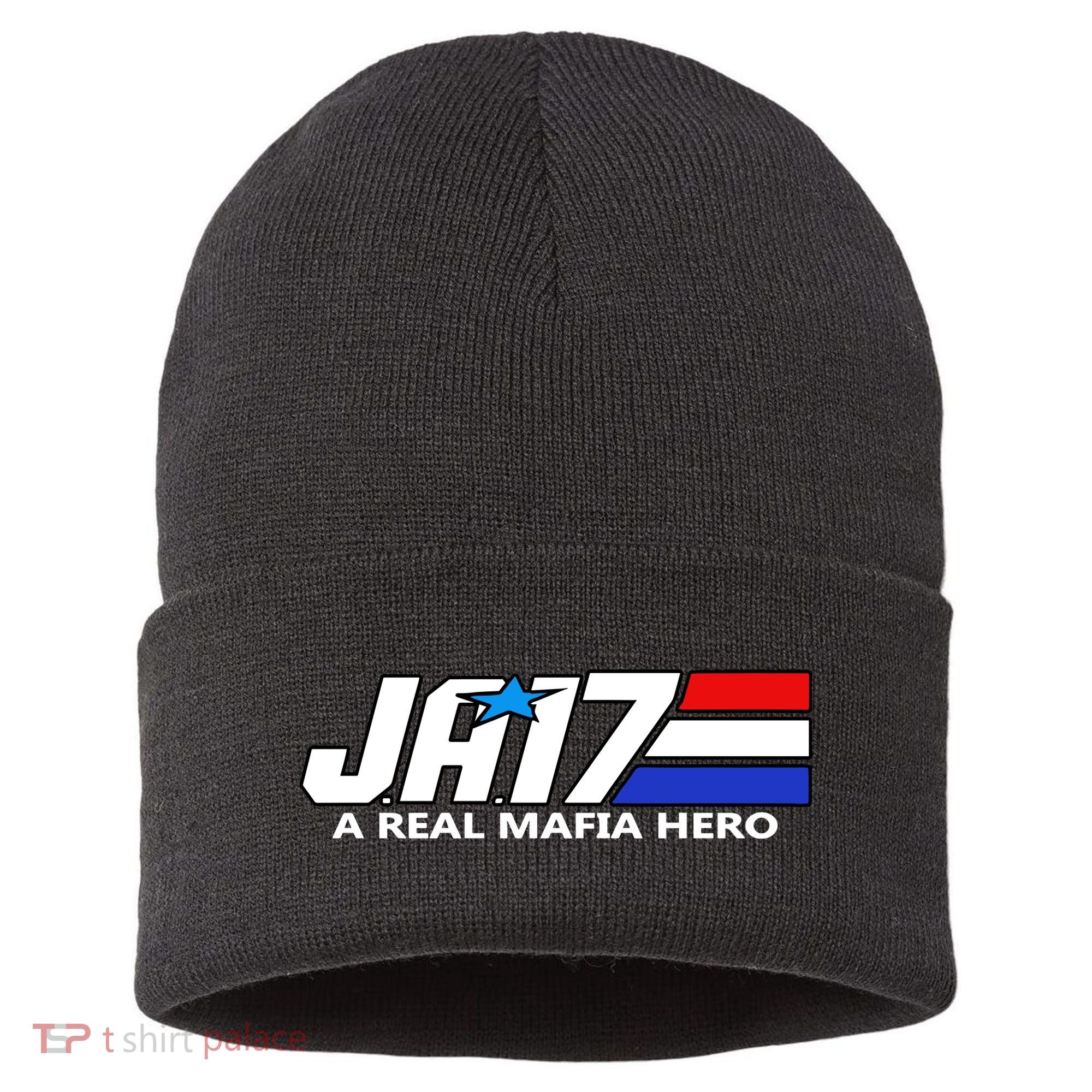 Ja17 A Real Mafia Hero Sustainable Knit Beanie
