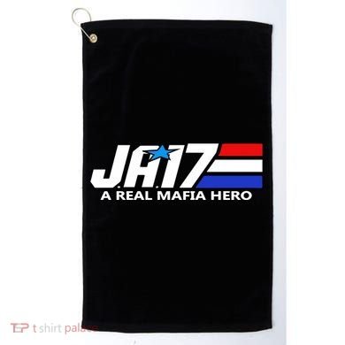 Ja17 A Real Mafia Hero Golf Towel