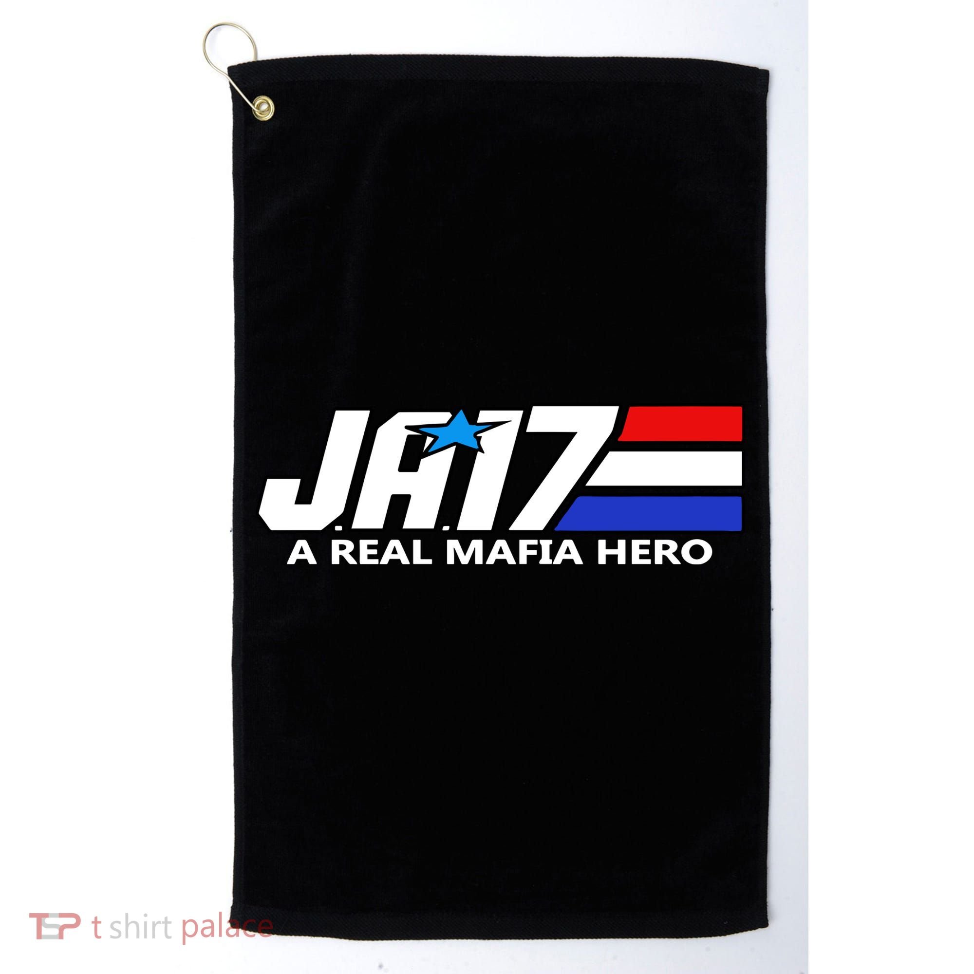 Ja17 A Real Mafia Hero Golf Towel