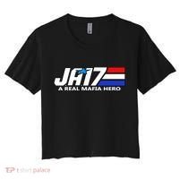 Ja17 A Real Mafia Hero Women's Crop Top Tee thumb 0