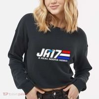 Ja17 A Real Mafia Hero Cropped Pullover Crew thumb 2