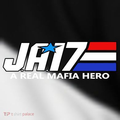 Ja17 A Real Mafia Hero Toddler Fine Jersey T-Shirt