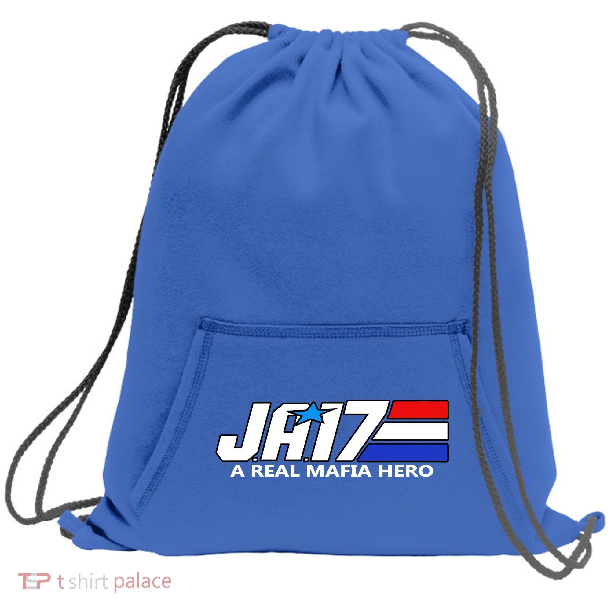Ja17 A Real Mafia Hero Sweatshirt Cinch Pack Bag