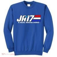 Ja17 A Real Mafia Hero Tall Sweatshirt thumb 0