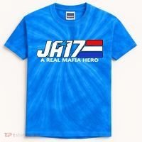 Ja17 A Real Mafia Hero Kids Tie-Dye T-Shirt thumb 0