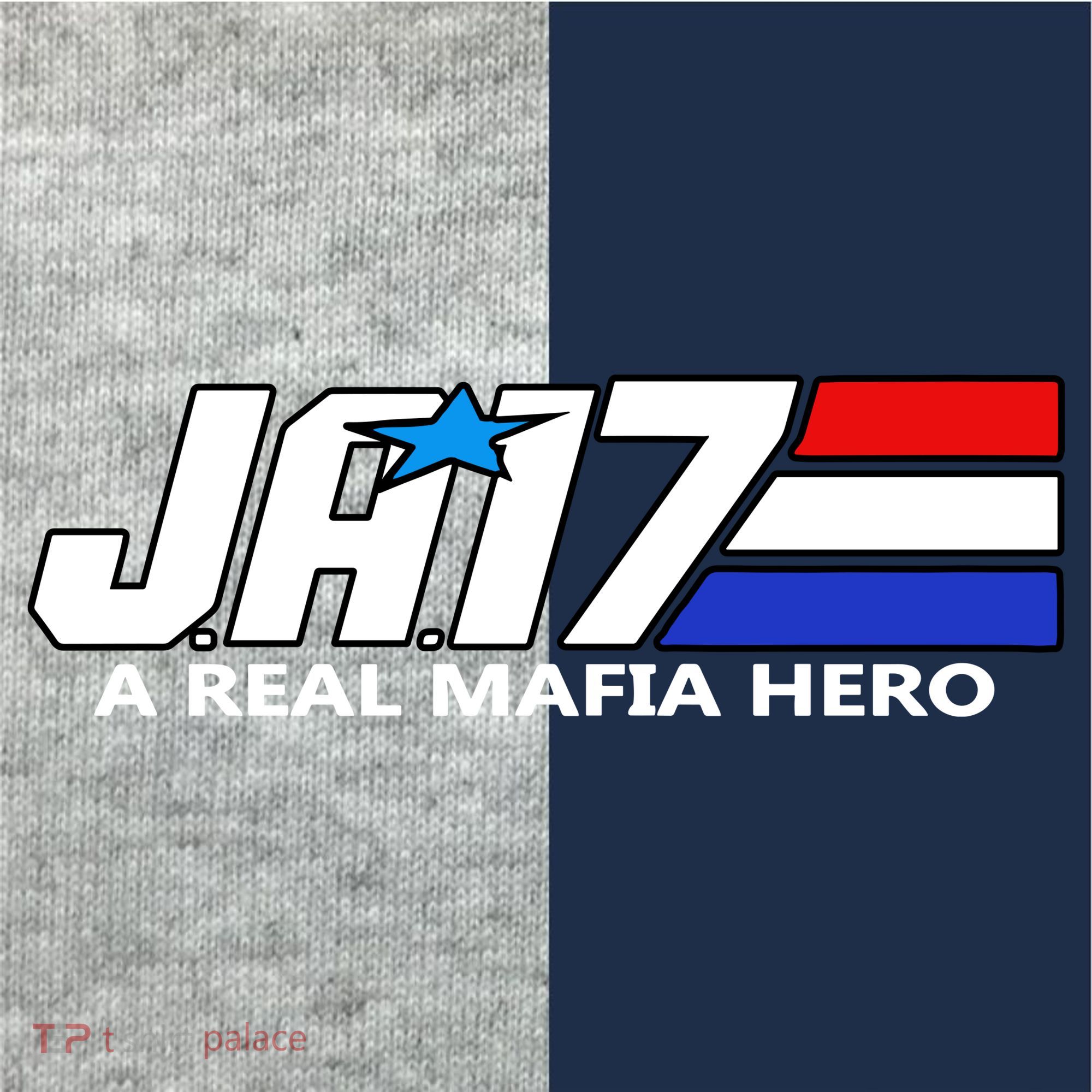 Ja17 A Real Mafia Hero Kids Colorblock Raglan Jersey