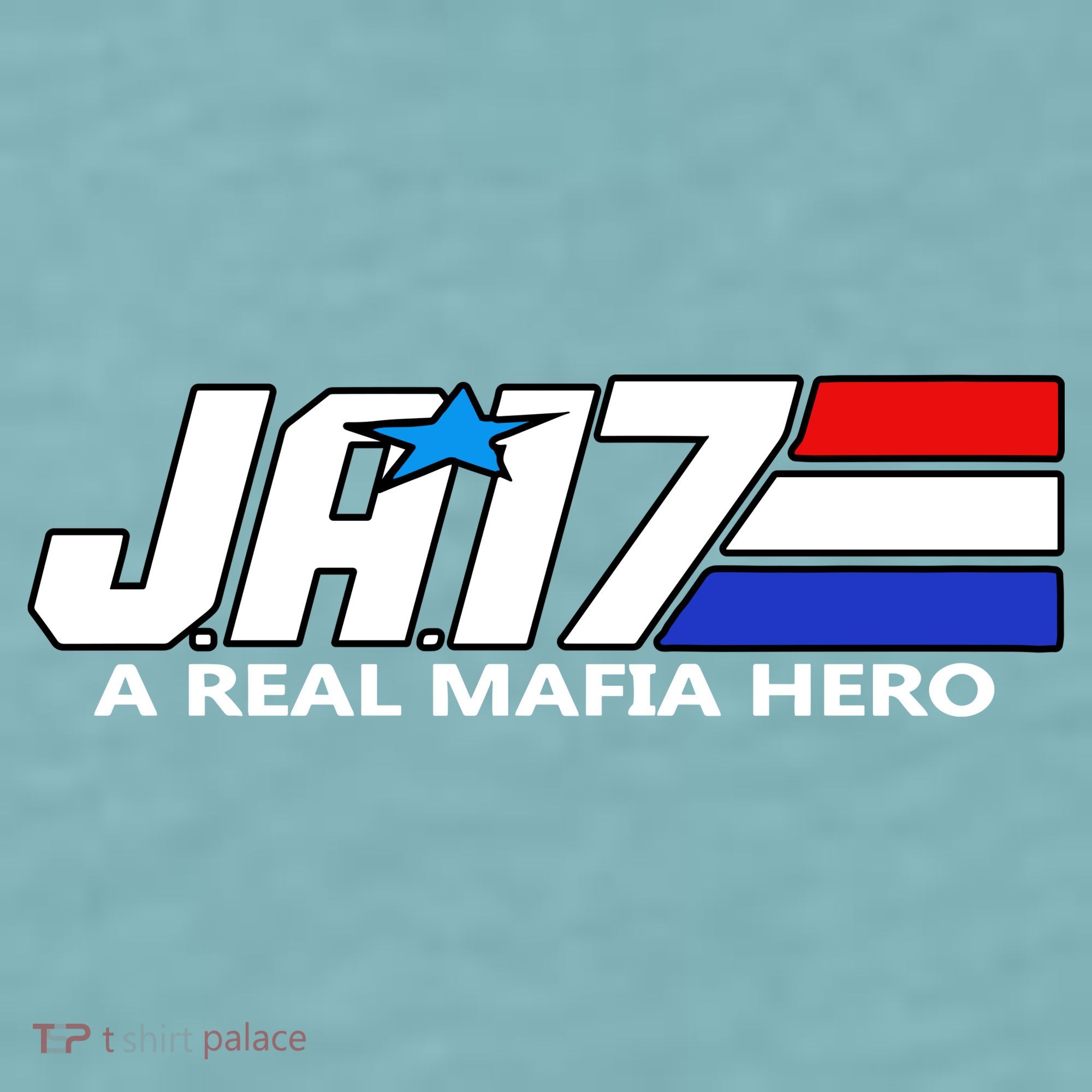 Ja17 A Real Mafia Hero Sueded Cloud Jersey T-Shirt