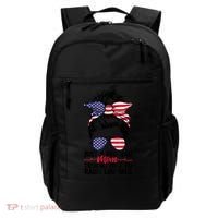Just A Regular Mom Trying Not To Raise Liberals Backpack thumb 0