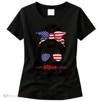 Just A Regular Mom Trying Not To Raise Liberals Women's T-Shirt thumb 0