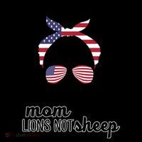 Just A Regular Mom Raising Lions Not Sheep Coffee Mug thumb 5