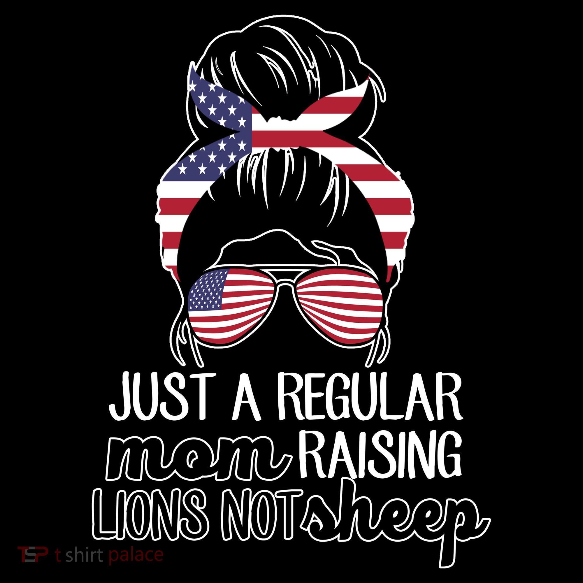 Just A Regular Mom Raising Lions Not Sheep Visor