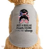 Just A Regular Mom Raising Lions Not Sheep Doggie Tank thumb 0