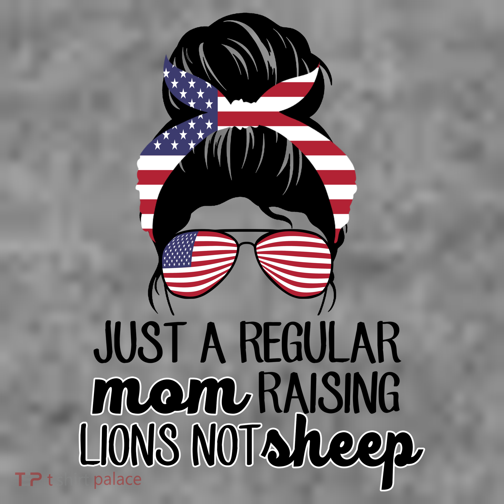 Just A Regular Mom Raising Lions Not Sheep Women's Hoodie