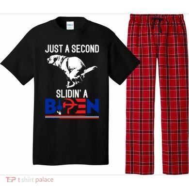 Just A Second Slidin' A Biden Pajama Set