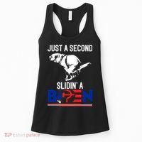 Just A Second Slidin' A Biden Women's Tank Top thumb 0